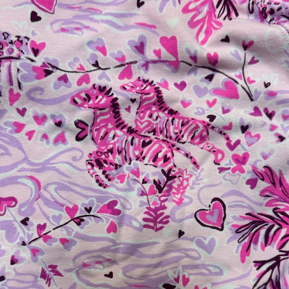 Lilly Pulitzer Pink Patterned Sweatshirt - Picture 5 of 7